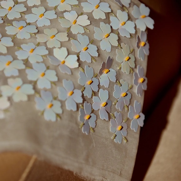 Aje Cream Floral Mini Skirt - Picture 2 of 5